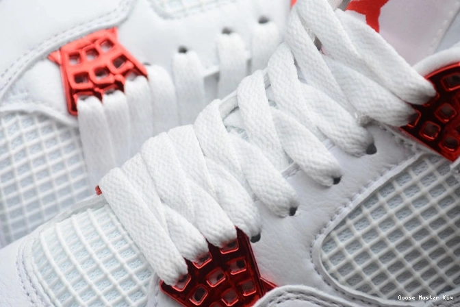 Red CT8527-112 Metallic Jordan Air 4 0601